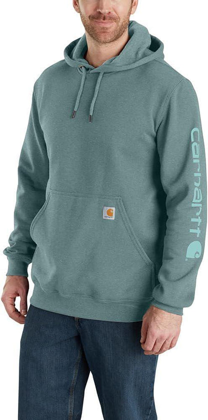Carhartt Men's Hoodie Loose Fit Midweight Logo Pullover -CLEARANCE K288