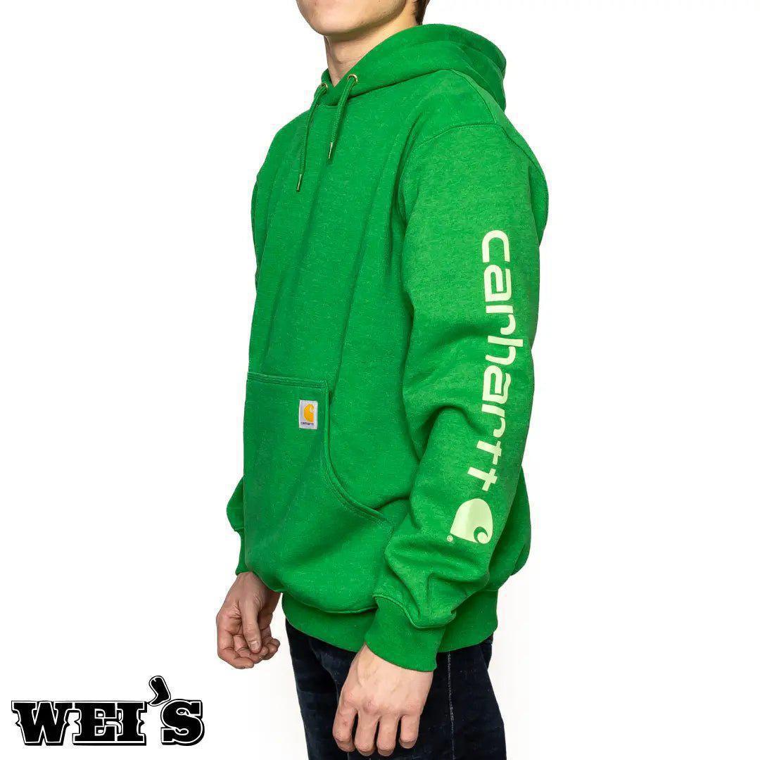 Carhartt Men’s Hoodie Loose Fit Midweight Sleeve Logo K288- Clearance