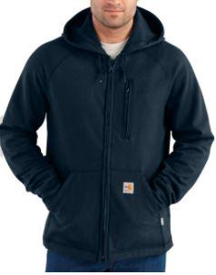 Carhartt Men's Hoodie Work Flame Resistant Heavyweight Zip Hoodie 101577