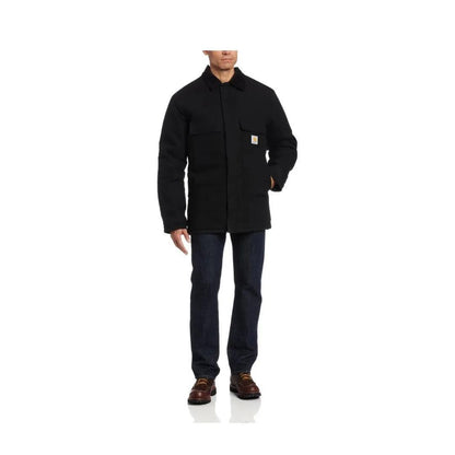 Carhartt Men's Jacket Insulated Loose Fit Firm Duck Traditional Coat