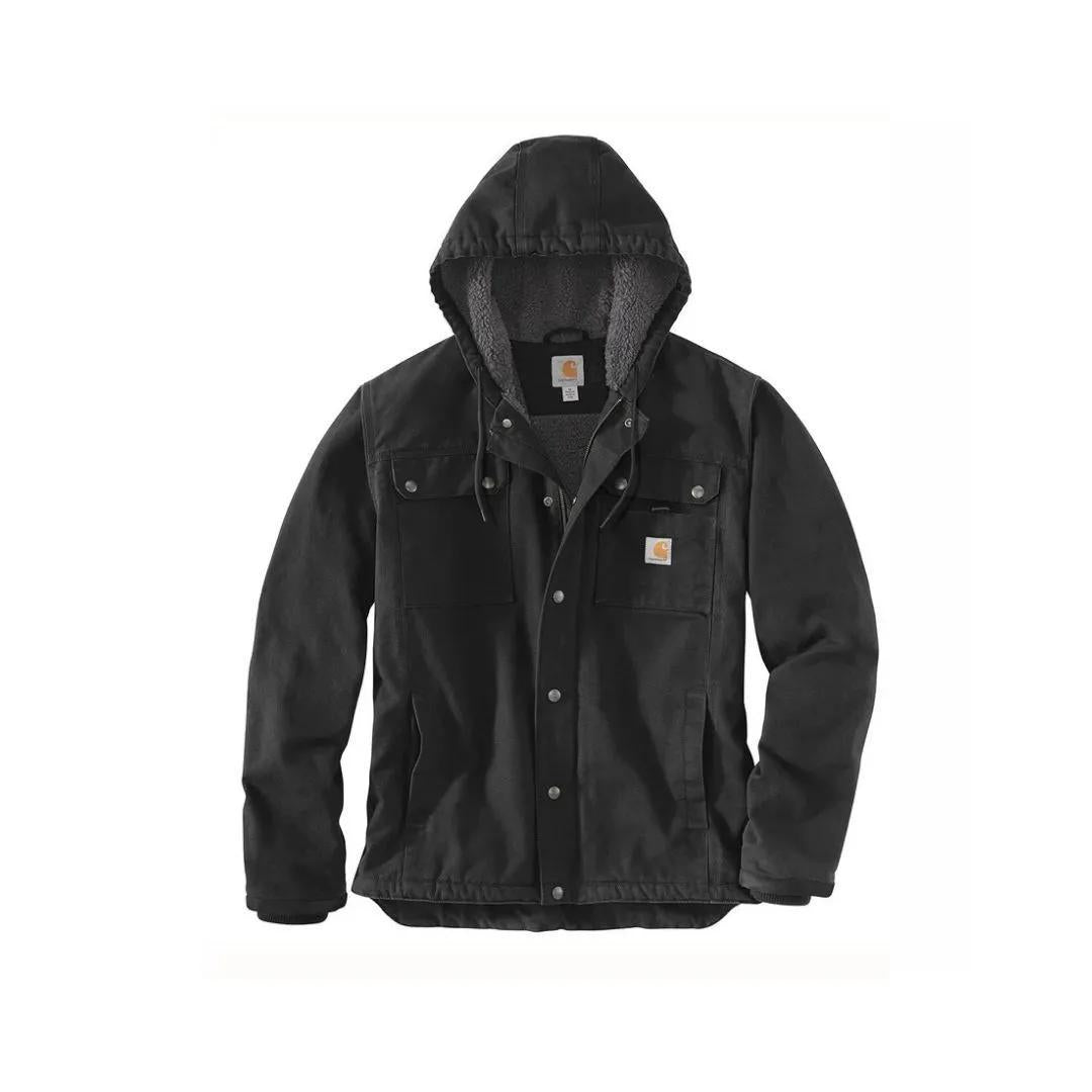 Carhartt Men’s Jacket Relaxed Fit Sherpa-Lined Washed Duck weis-western-wear