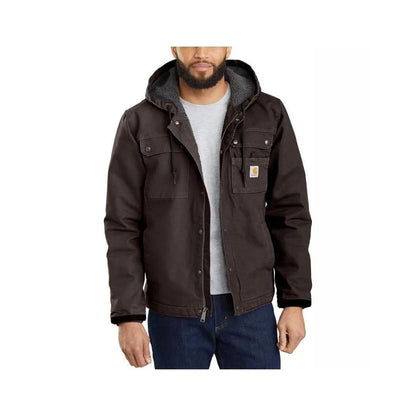 Carhartt Men’s Jacket Relaxed Fit Sherpa-Lined Washed Duck weis-western-wear