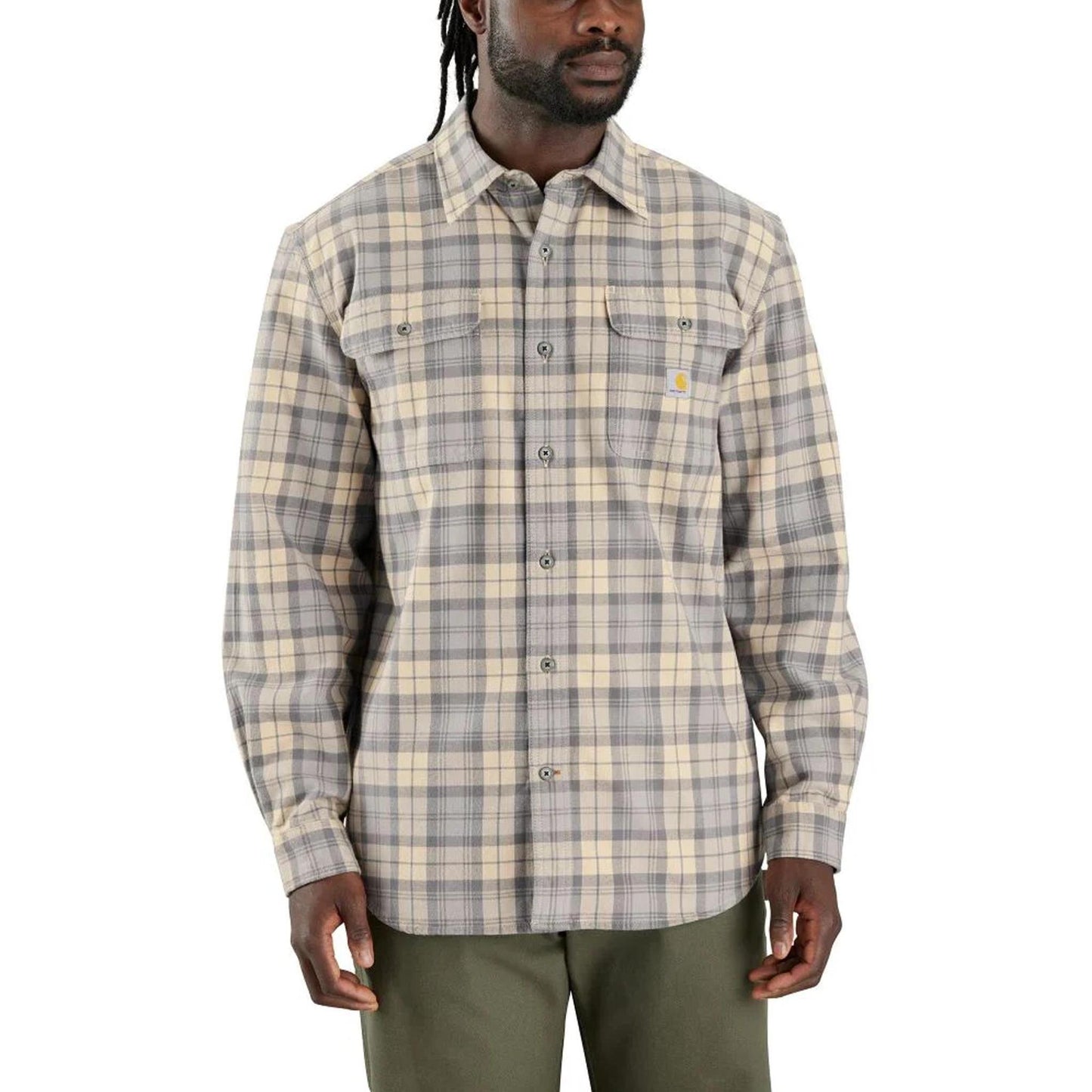 Carhartt'Men's Loose Fit Heavyweight Flannel Long Sleeve 105356