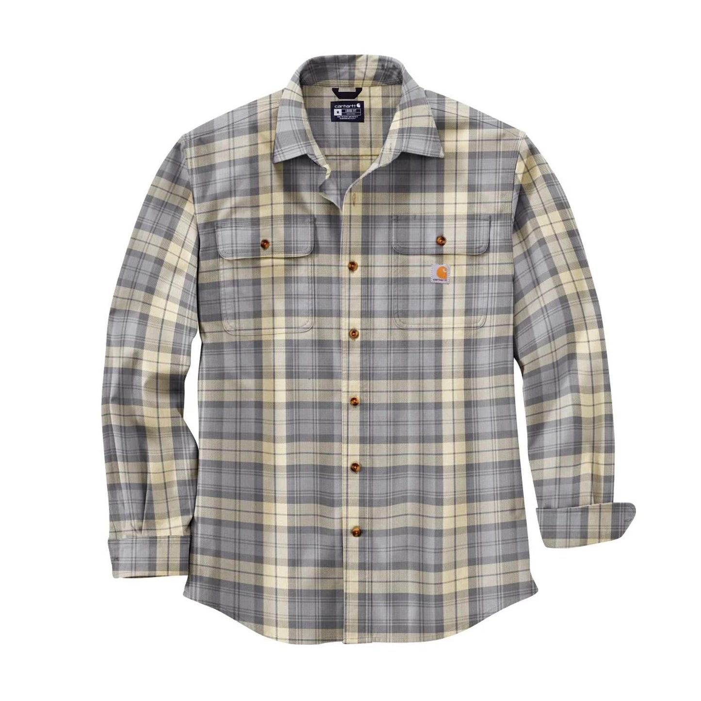 Carhartt'Men's Loose Fit Heavyweight Flannel Long Sleeve 105356