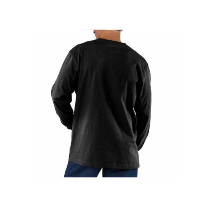Carhartt Men's Loose Fit Heavyweight Long Sleeve Pocket T-Shirt weis-western-wear
