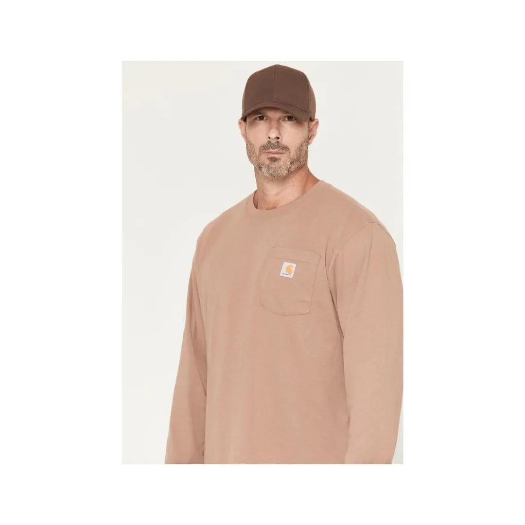 Carhartt Men's Loose Fit Heavyweight Long Sleeve T-Shirt with Pocket weis-western-wear
