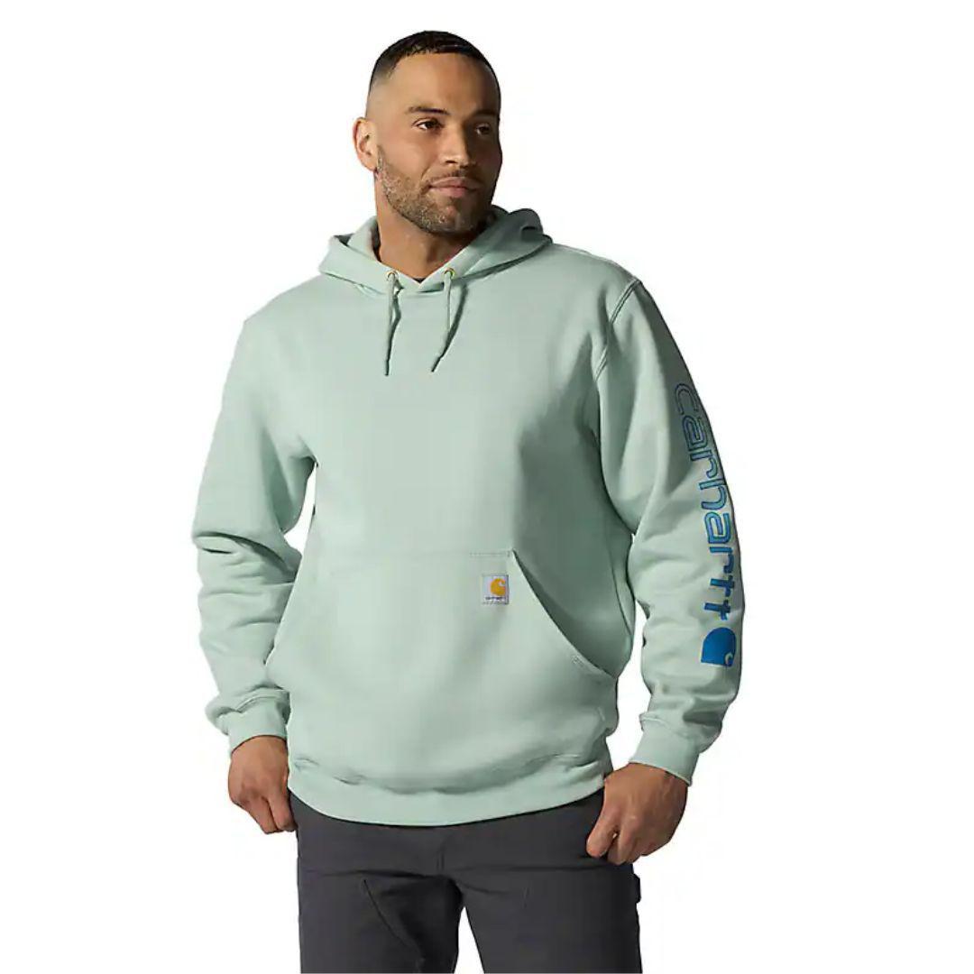 Carhartt Men's Loose Fit Midweight Logo Sleeve Graphic Sweatshirt weis-western-wear