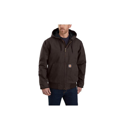 Carhartt Men's Quilt-Lined Washed Duck Insulated Active Jacket weis-western-wear