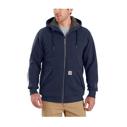 Carhartt Men's Rain Defender Hoodie Relaxed Fit Midweight Sherpa Full Zip 103308