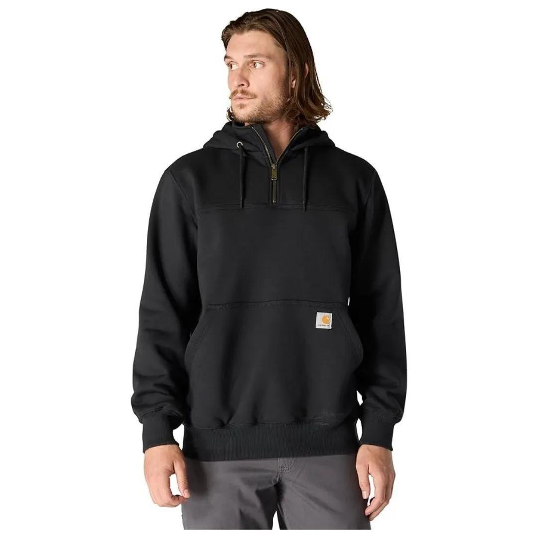 Carhartt Men's Rain Defender Loose Fit Quarter Zip Hoodie weis-western-wear