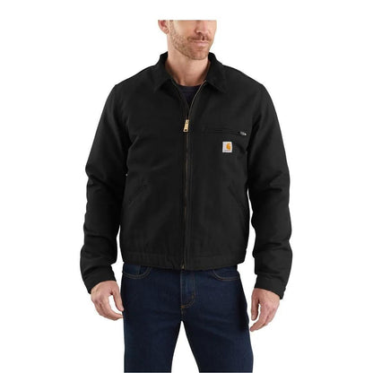 Carhartt Men’s Relaxed Fit Duck Blanket- Lined Detroit Jacket