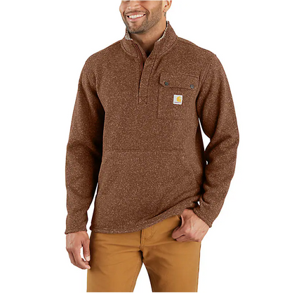 Carhartt Men's Relaxed Fit Midweight Quarter-Zip Pocket Sweater Fleece 106378 B80