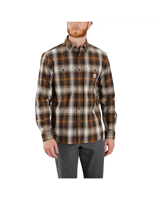 Carhartt Men's Rugged Flex Relaxed Fit Lightweight Long Sleeve Shirt 106357-N04