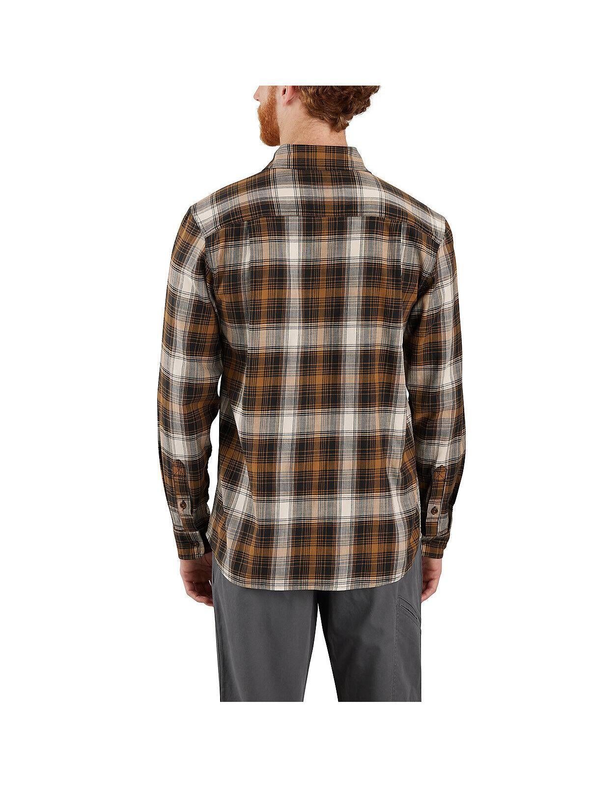 Carhartt Men's Rugged Flex Relaxed Fit Lightweight Long Sleeve Shirt 106357-N04