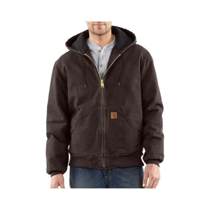 Carhartt Men's Quilted Flannel-Lined Sandstone Active Jacket weis-western-wear