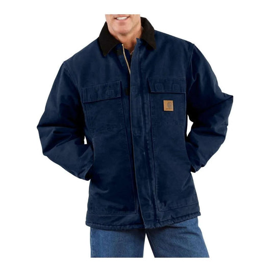 Carhartt Men's Sandstone Traditional Coat/Arctic Quilt-Lined Jacket