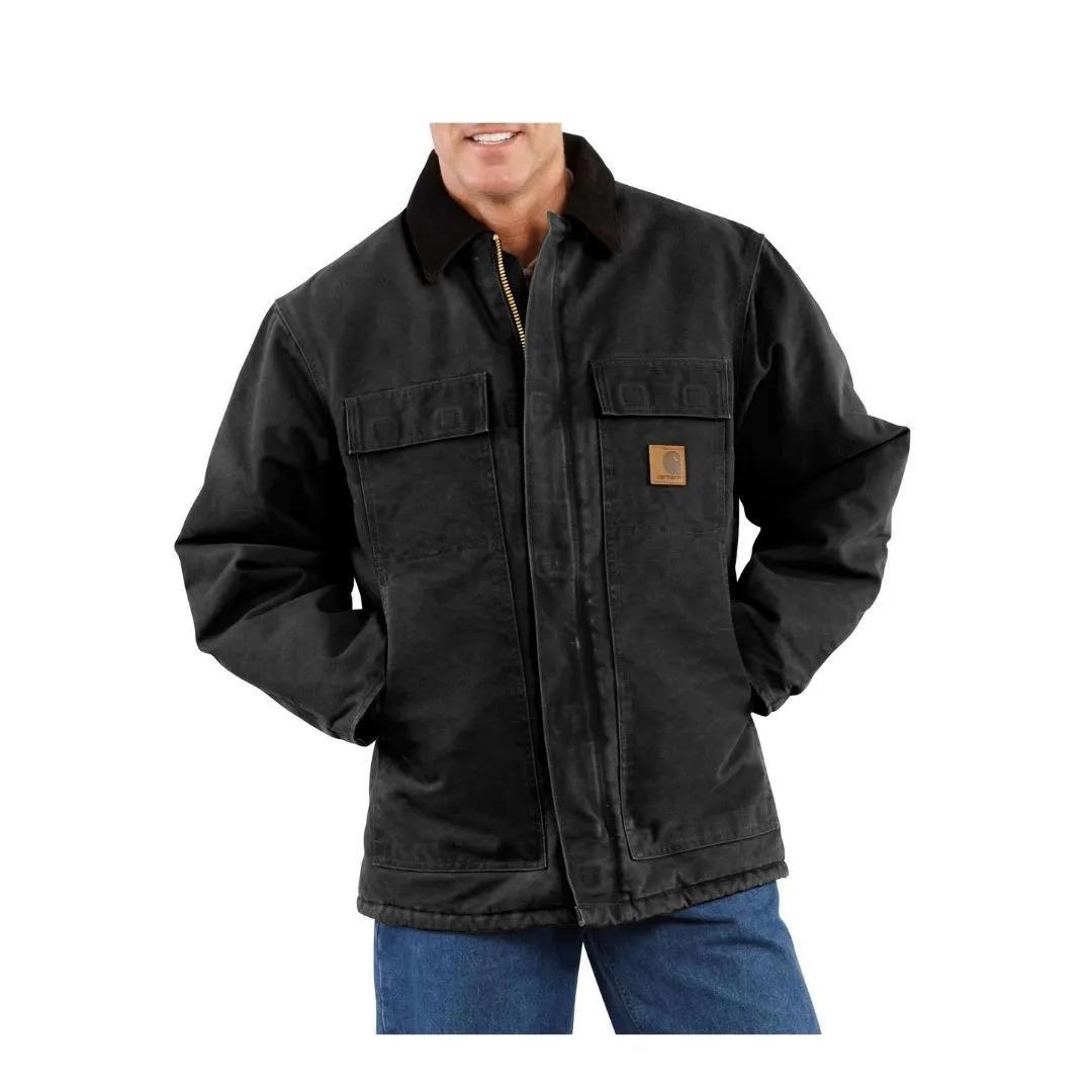 Carhartt Men's Sandstone Traditional Coat/Arctic Quilt-Lined Jacket weis-western-wear