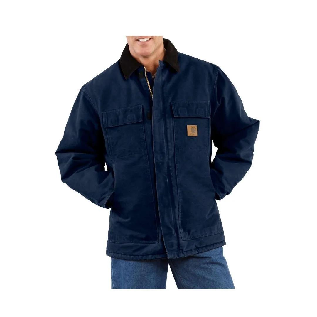 Carhartt Men's Sandstone Traditional Coat/Arctic Quilt-Lined Jacket weis-western-wear