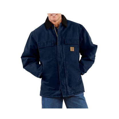 Carhartt Men's Sandstone Traditional Coat/Arctic Quilt-Lined Jacket weis-western-wear