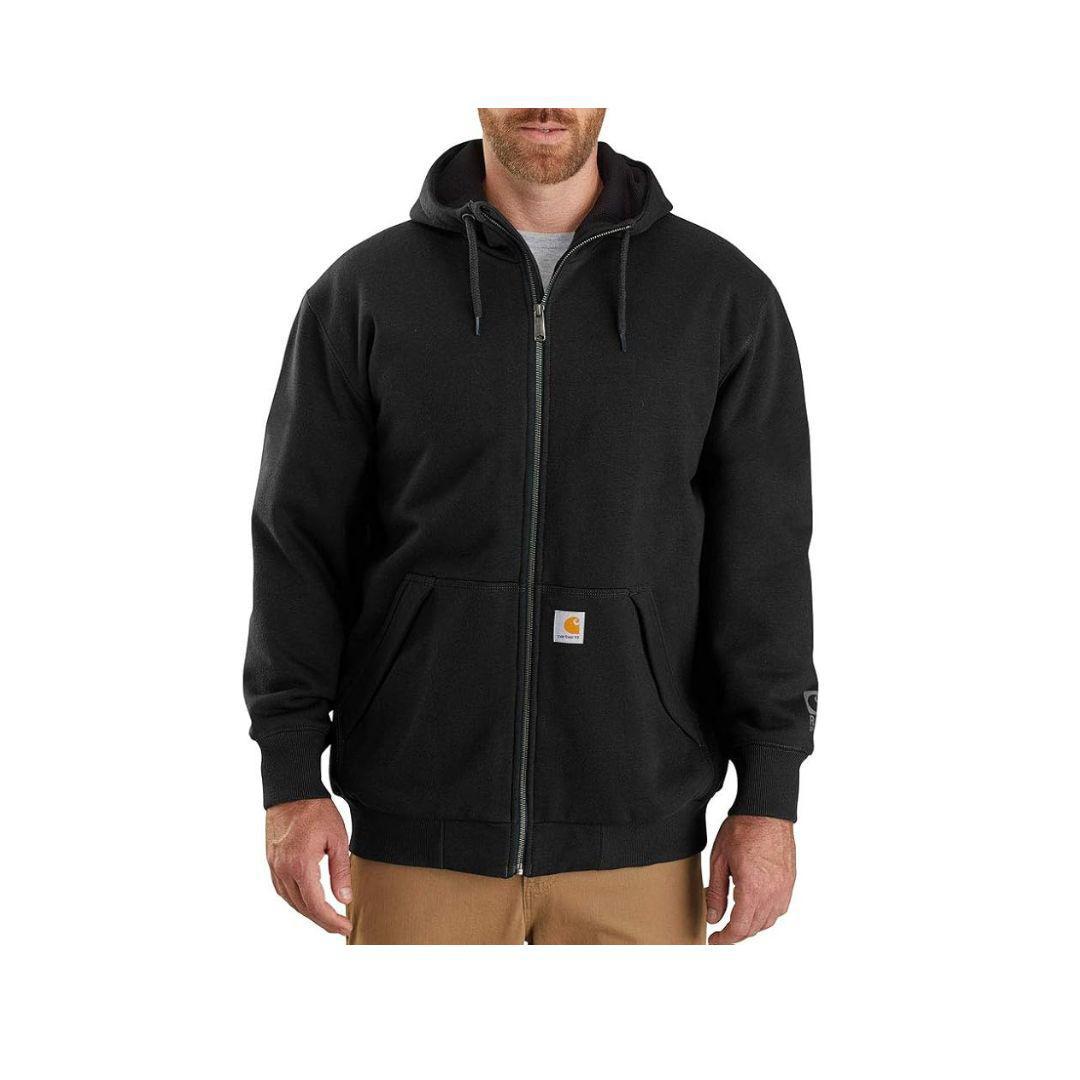 Carhartt Men’s Sweater Rain Defender Loose Fit Midweight Thermal-Lined Full Zip