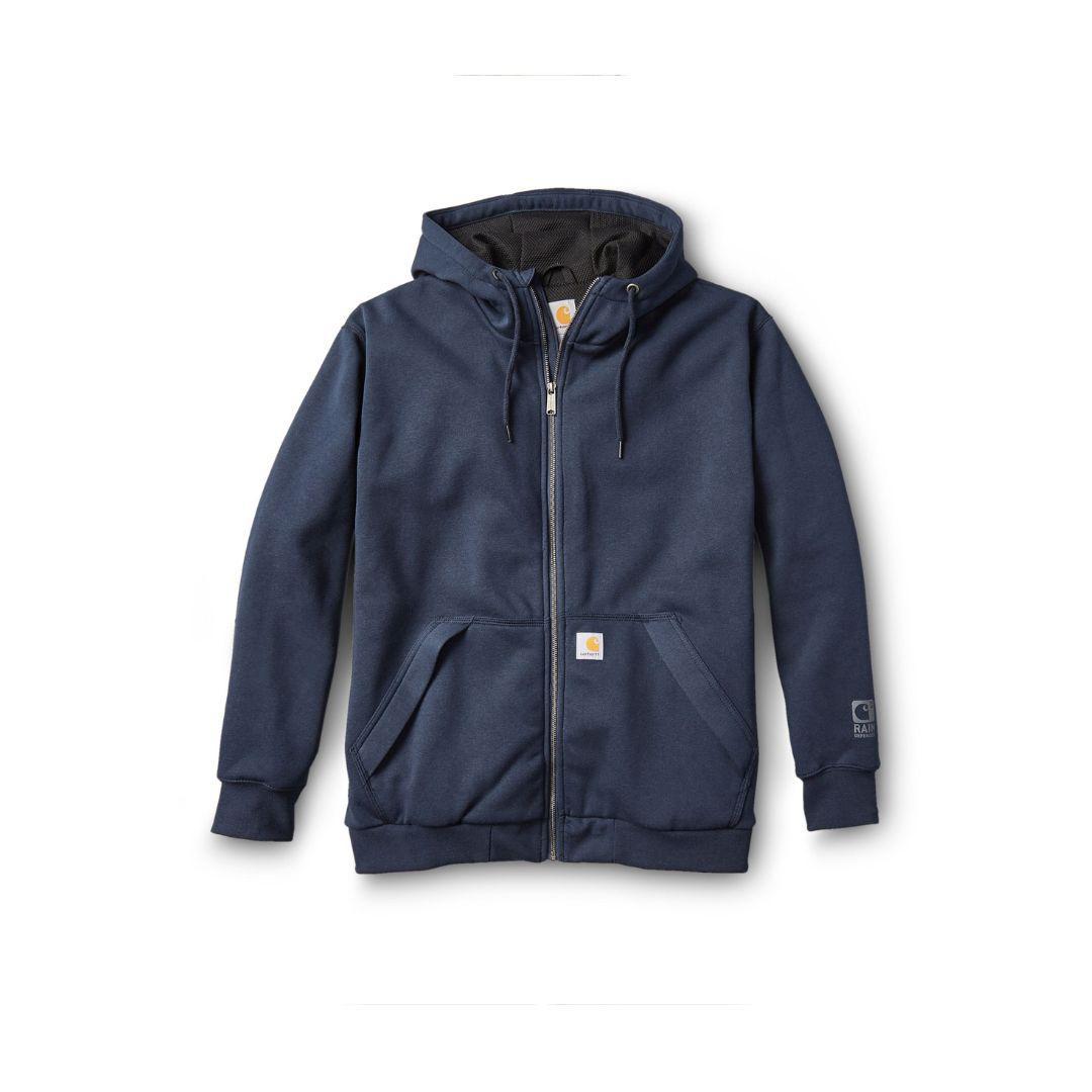 Carhartt Men’s Sweater Rain Defender Loose Fit Midweight Thermal-Lined Full Zip