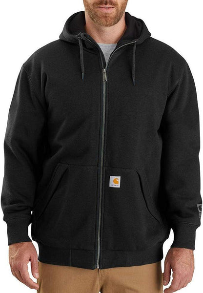 Carhartt Men’s Sweater Rain Defender Loose Fit Midweight Thermal-Lined Full Zip