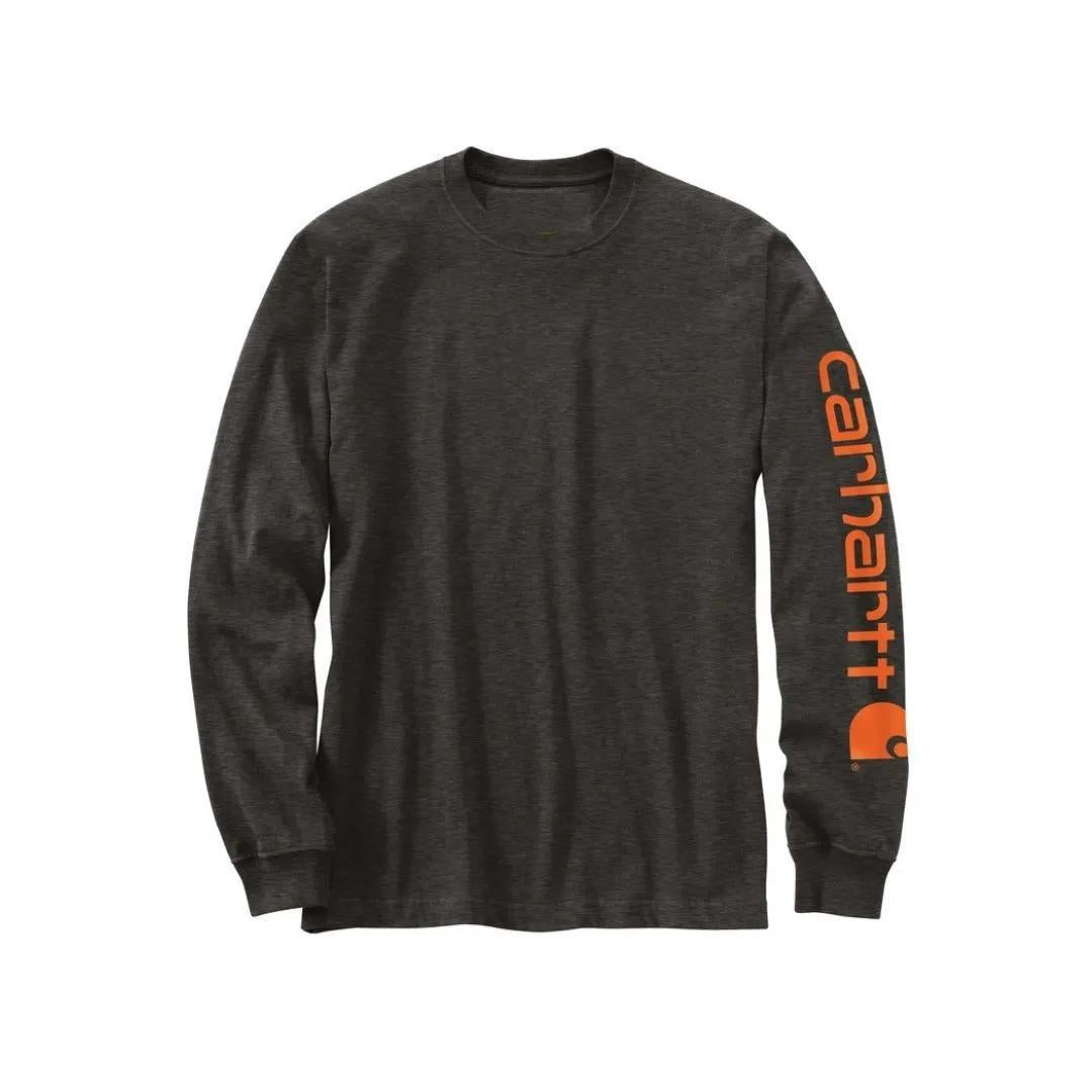 Carhartt Men’s T-Shirt Long Sleeve Loose weis-western-wear