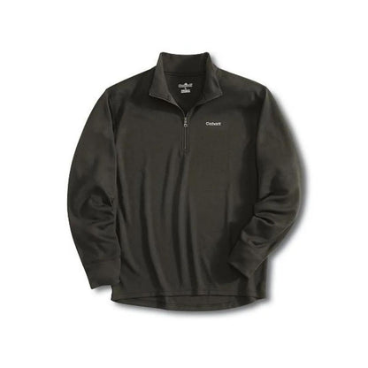 Carhartt Men's Work-Dry Midweight Thermal Zip Mock Neck Top weis-western-wear