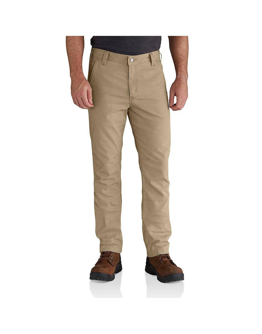 Carhartt Men's Work Pants Rugged Flex Straight Fit Canvas 5- Pocket Tapered Work Pant 102821-253