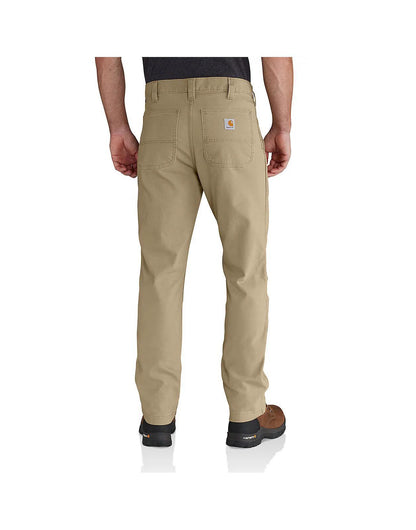 Carhartt Men's Work Pants Rugged Flex Straight Fit Canvas 5- Pocket Tapered Work Pant 102821-253