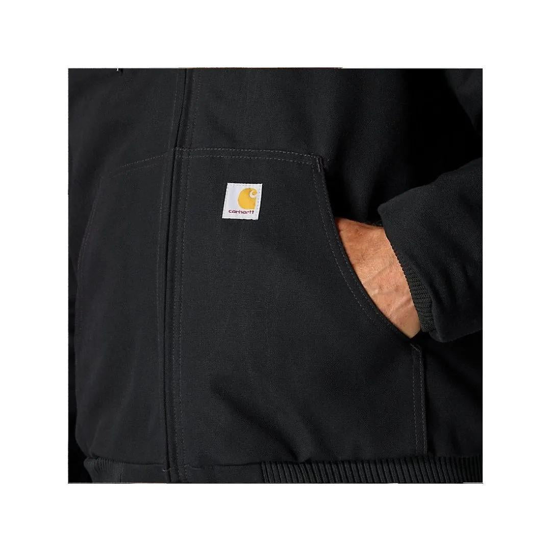 Carhartt Men's Loose Fit Firm Duck Insulated Flannel-lined Active Jac Jacket weis-western-wear