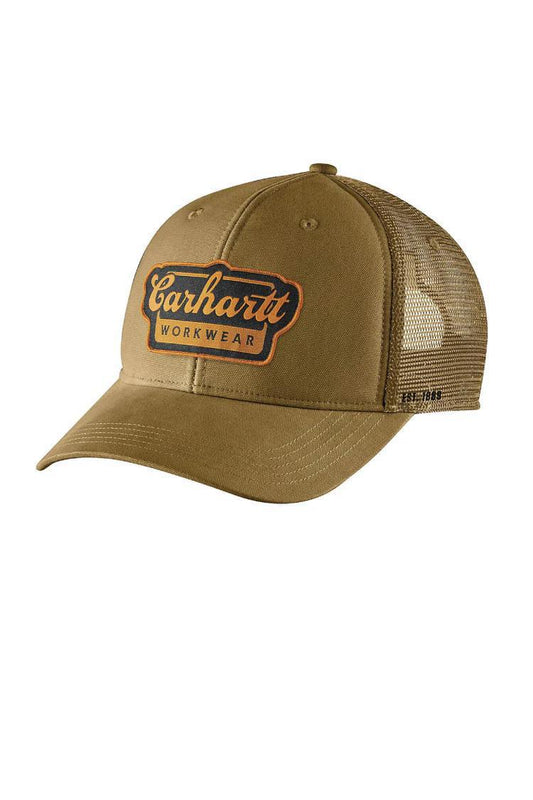 Carhartt Rugged Flex Twill Mesh Script Cap