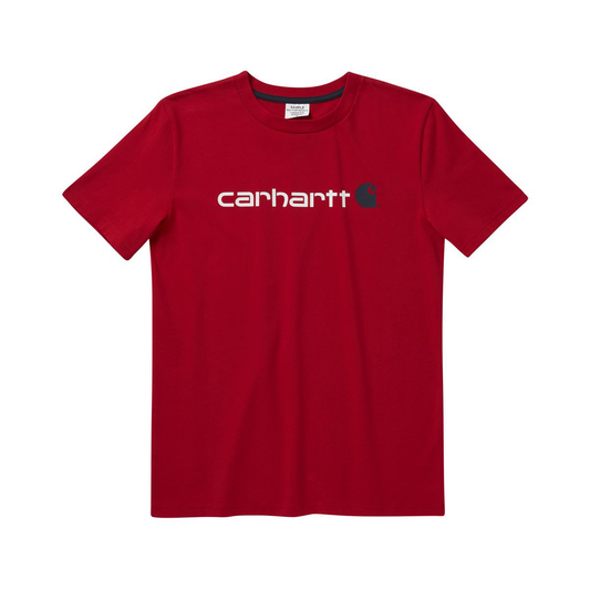 Carhartt Toddler Boy’s Shirt Short Sleeve Logo T-Shirt CA6242 Clearance