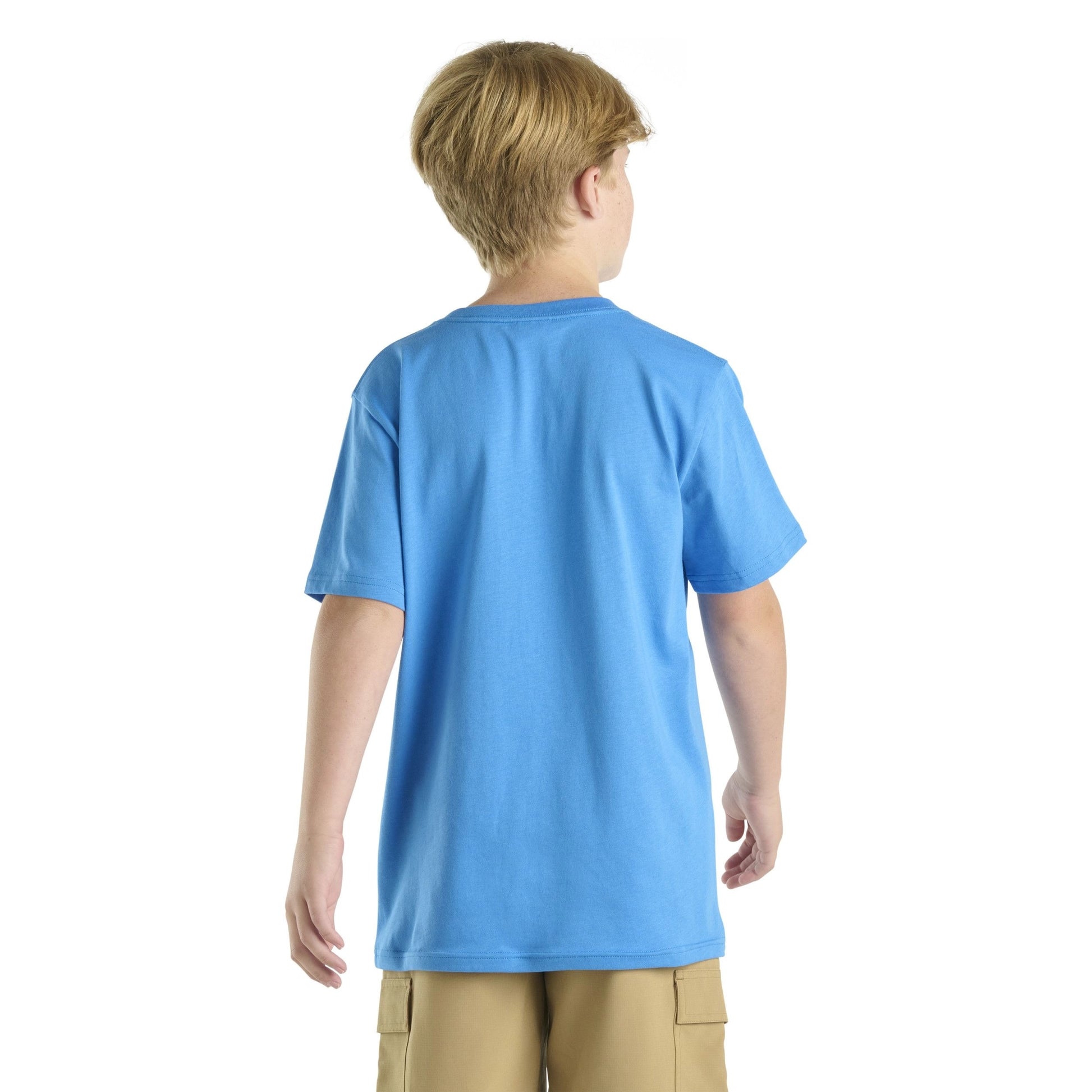 Carhartt Toddler Boy's Short Sleeve Pocket T-Shirt In Bright Blue