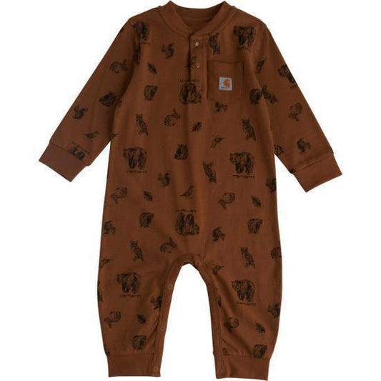Carhartt Unisex Infant Long Sleeve Wildlife Print Coveralls weis-western-wear