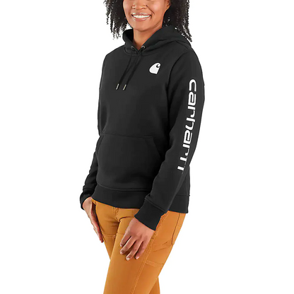 Carhartt Women's Hoodie Relaxed Fit Graphic Pullover 102791 Seasonal Colours