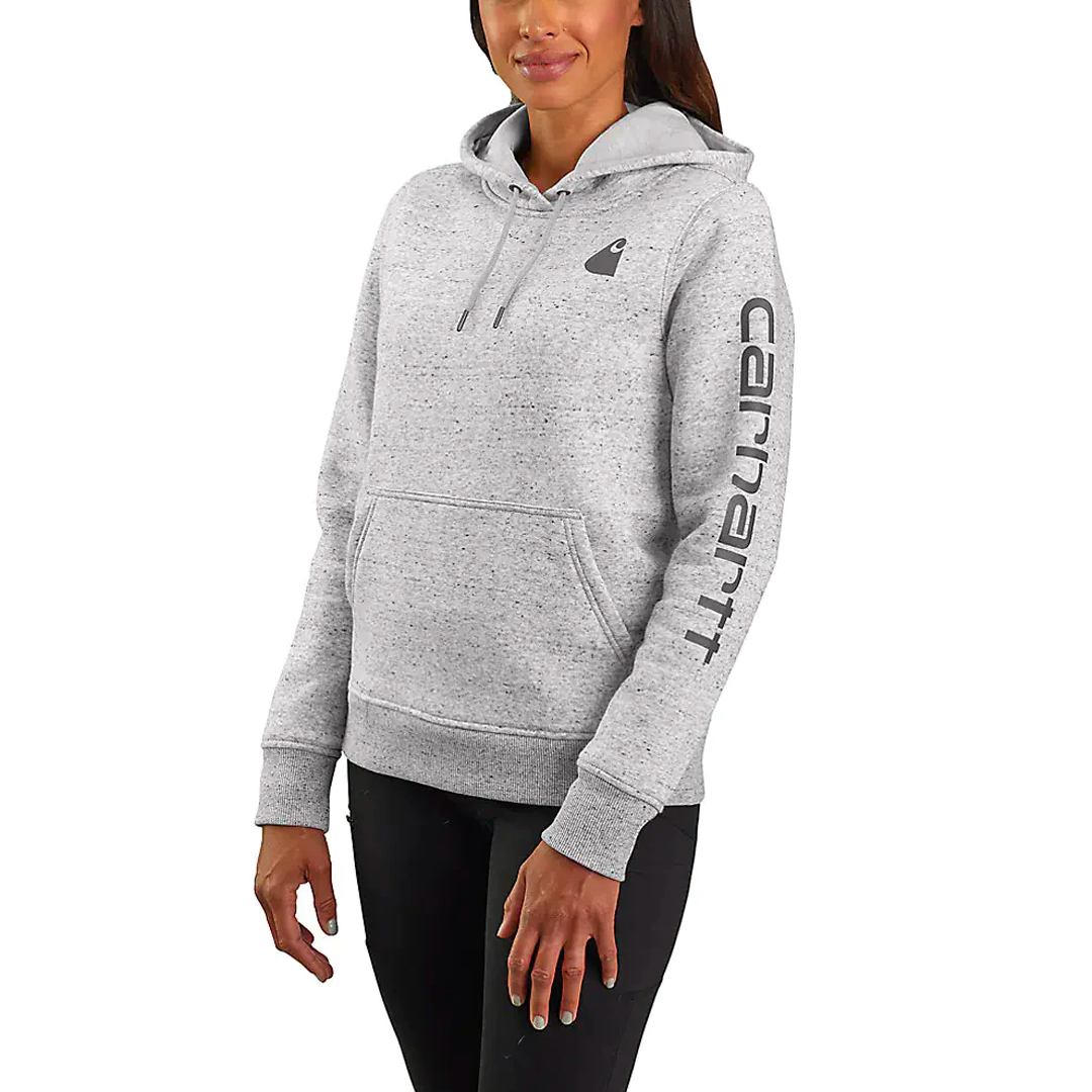 Carhartt Women's Hoodie Relaxed Fit Graphic Pullover 102791 Seasonal Colours