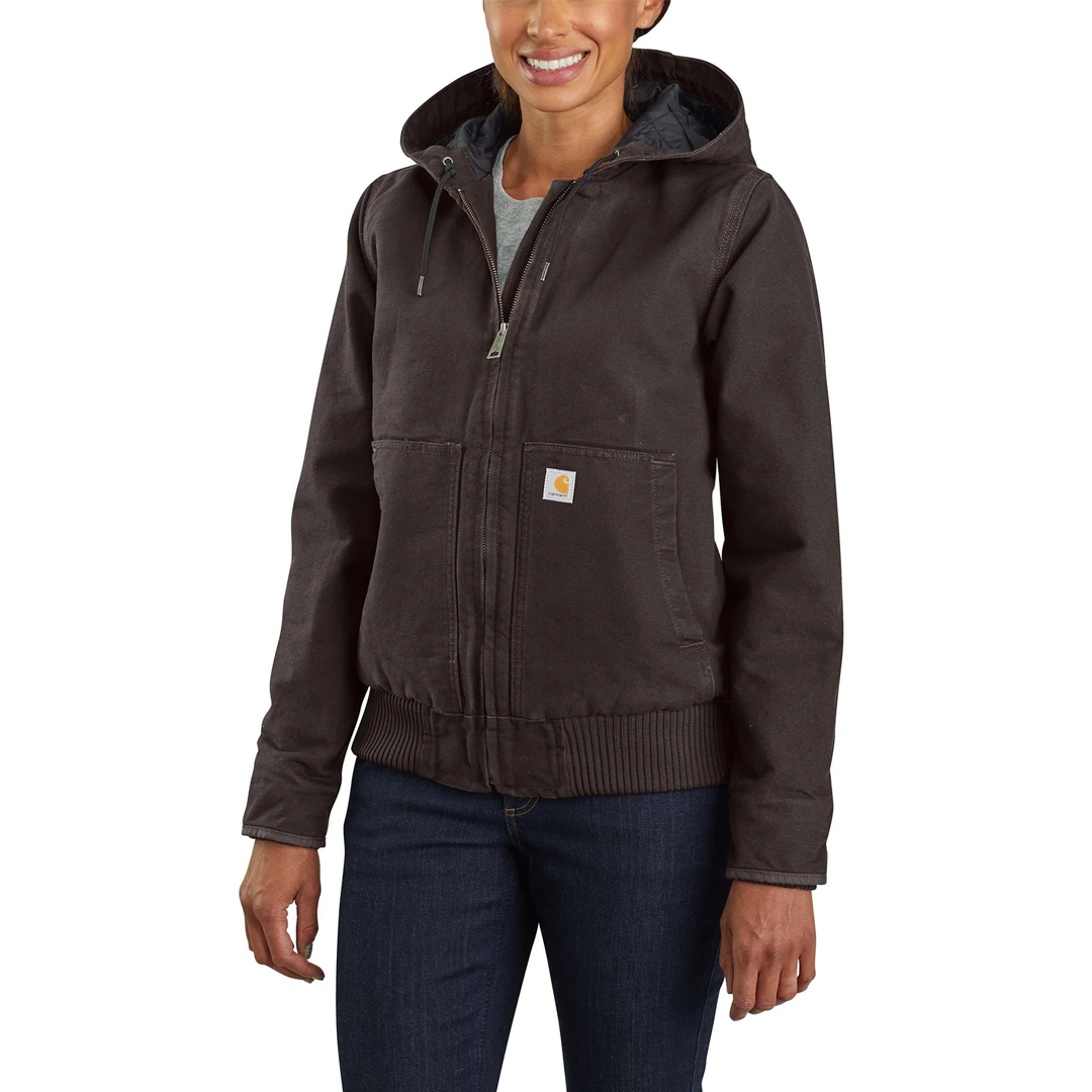 Carhartt Women's Loos Fit Washed Duck Insulated Active Jacket 104053