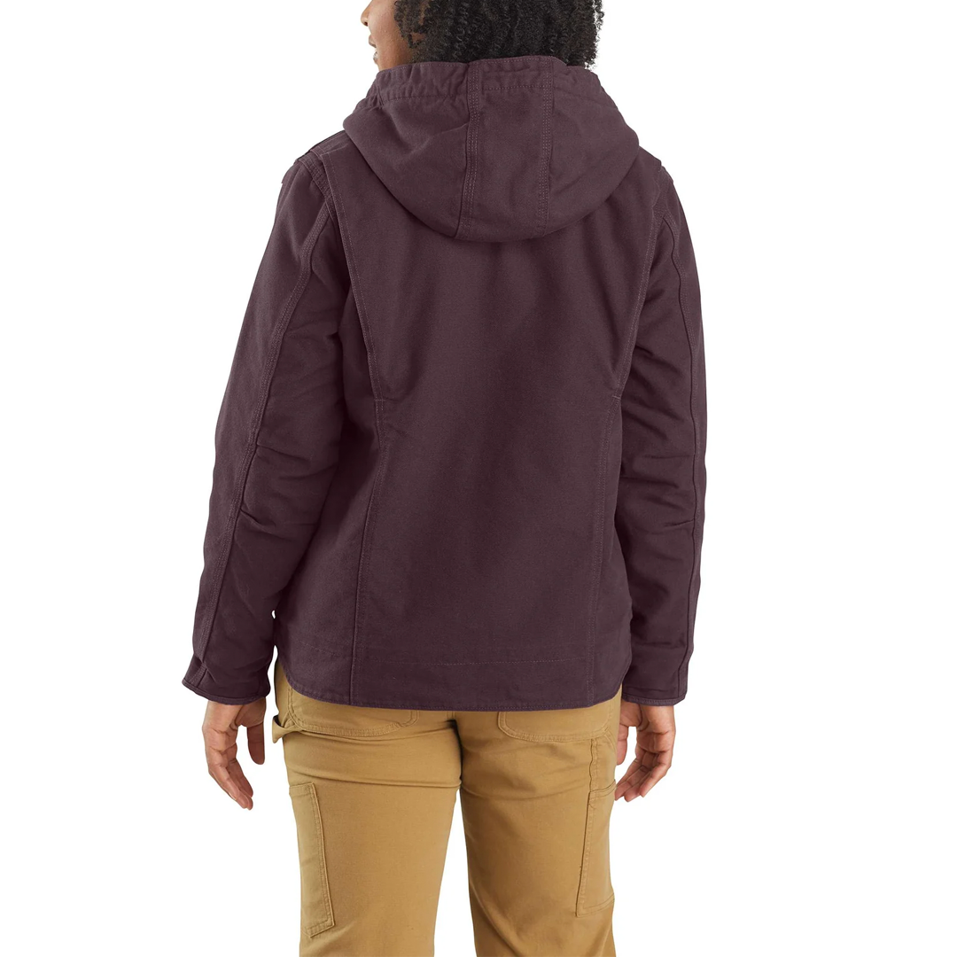 Carhartt Women's Loose Fit Washed Duck Sherpa Lined Jacket 104292