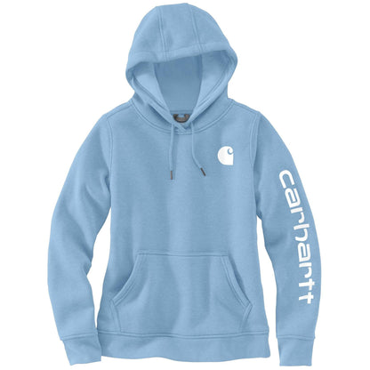 Carhartt Women's Relaxed Fit Sleeve Logo Graphic Hoodie weis-western-wear