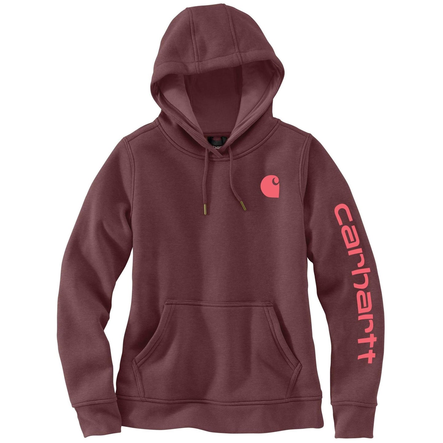Carhartt Women's Relaxed Fit Sleeve Logo Graphic Hoodie weis-western-wear