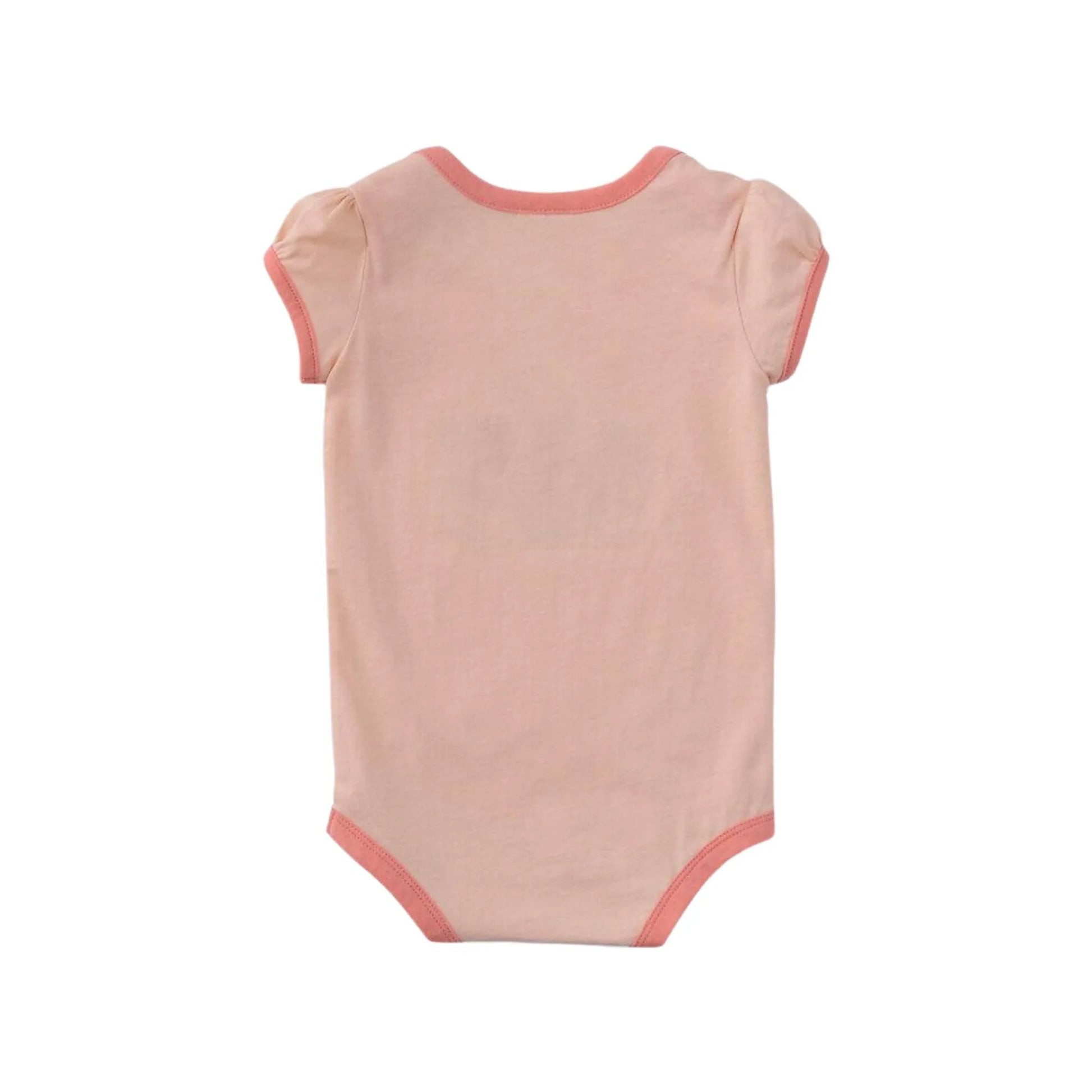 Carhartt Girls Short Sleeve Highland Cow Bodysuit in Peach weis-western-wear