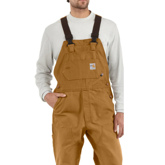 Carhartt Men's Bib Overalls FR Flame Resistant Unlined