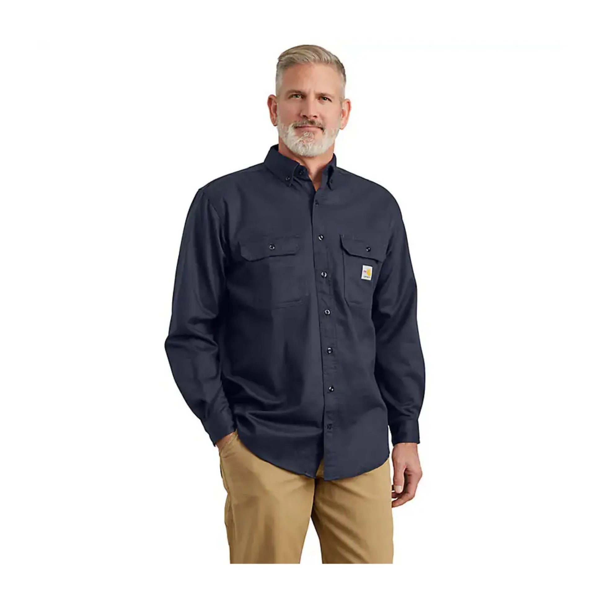 Carhartt Men’s Shirt Flame Resistant CAT-2 Twill Shirt weis-western-wear