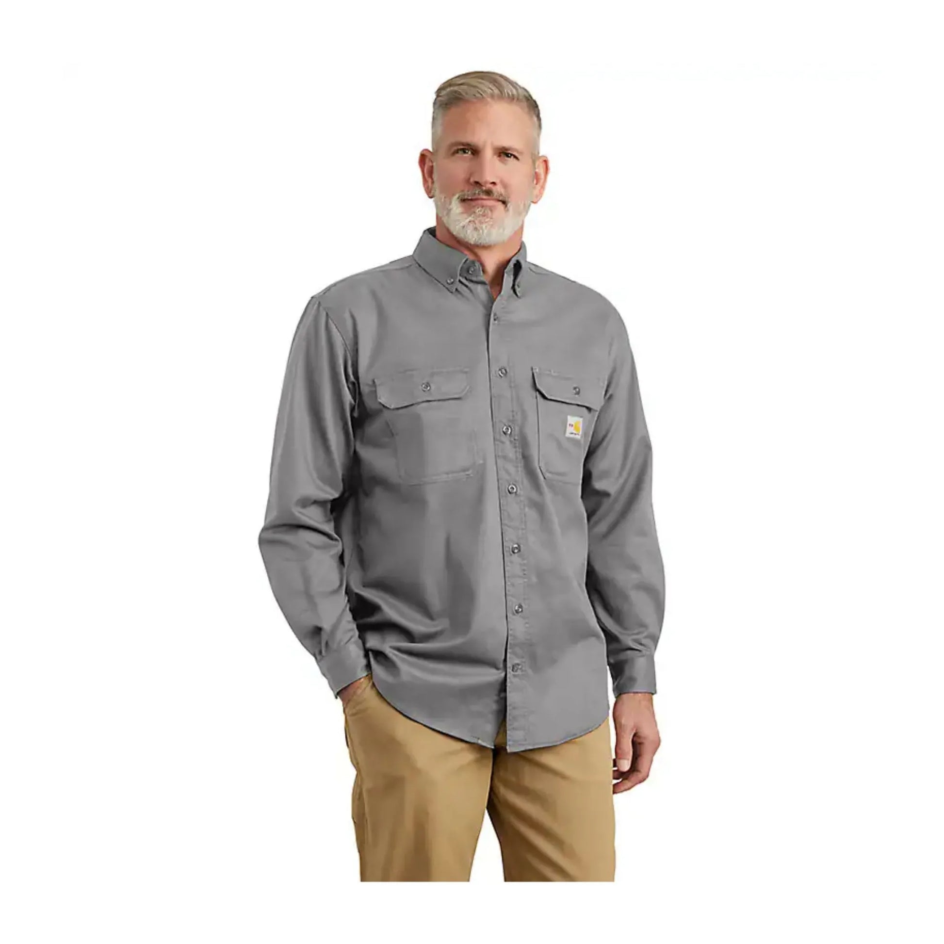 Carhartt Men’s Shirt Flame Resistant CAT-2 Twill Shirt weis-western-wear