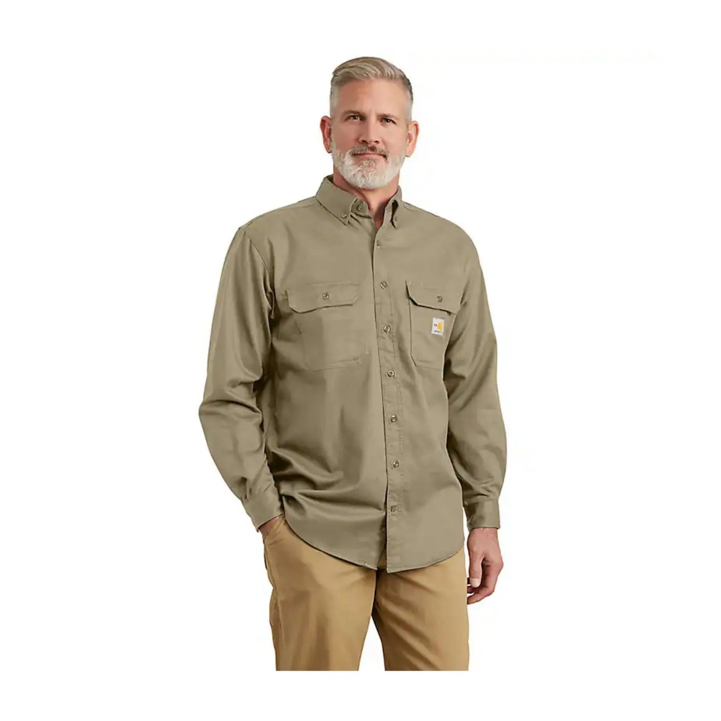 Carhartt Men’s Shirt Flame Resistant CAT-2 Twill Shirt weis-western-wear