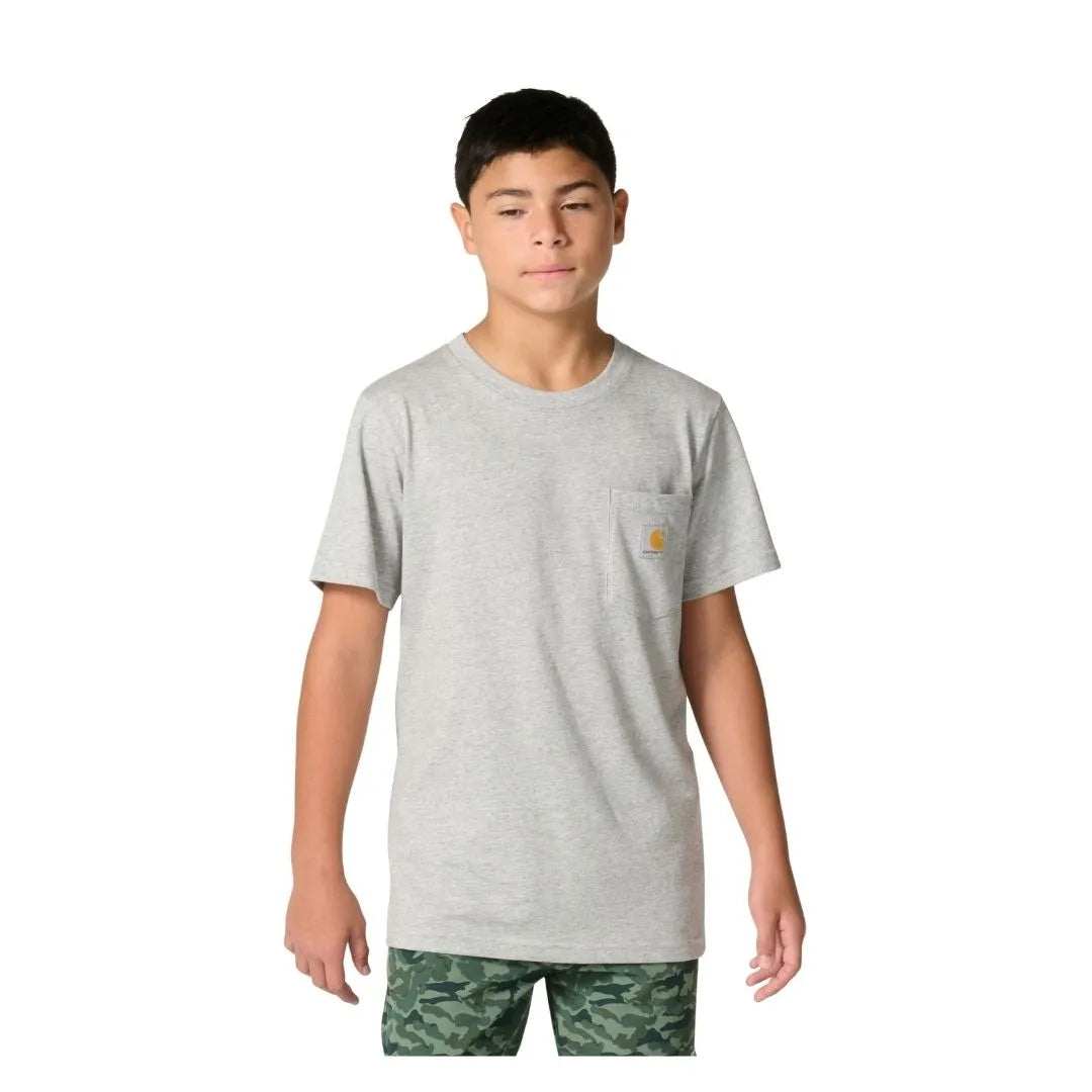 Carhartt Youth Short Sleeve Camo T-Shirt weis-western-wear