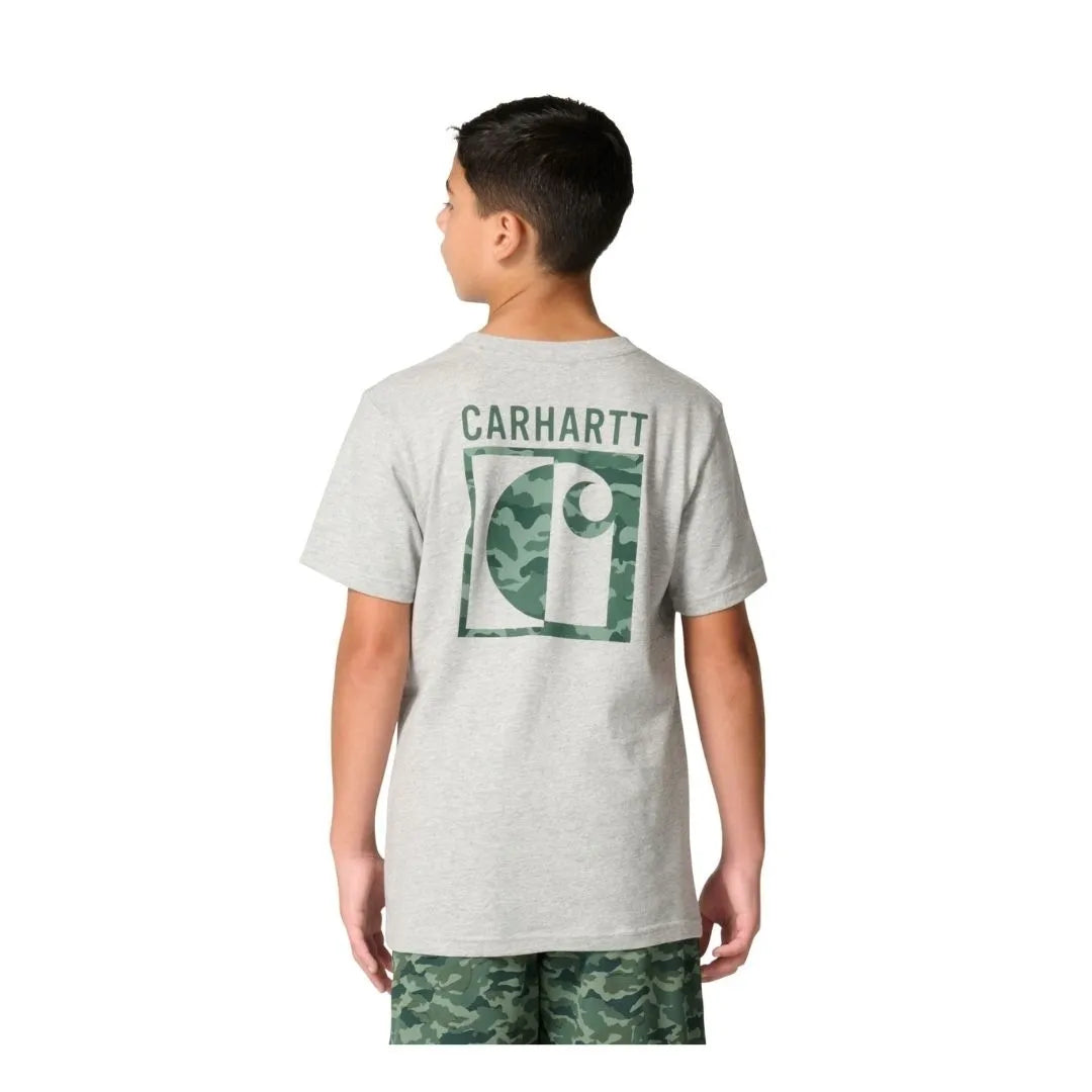Carhartt Youth Short Sleeve Camo T-Shirt weis-western-wear