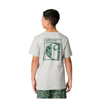 Carhartt Youth Short Sleeve Camo T-Shirt weis-western-wear