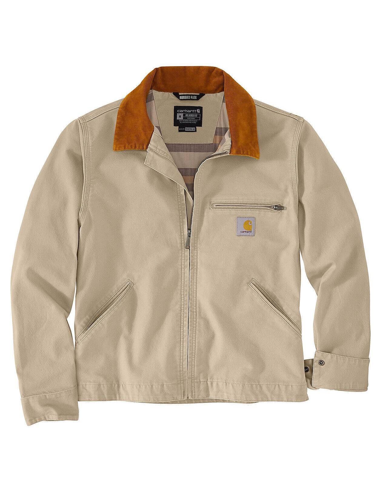 Carhartt 106234 Rugged Flex Relaxed Fit Duck Detroit Jacket Men's